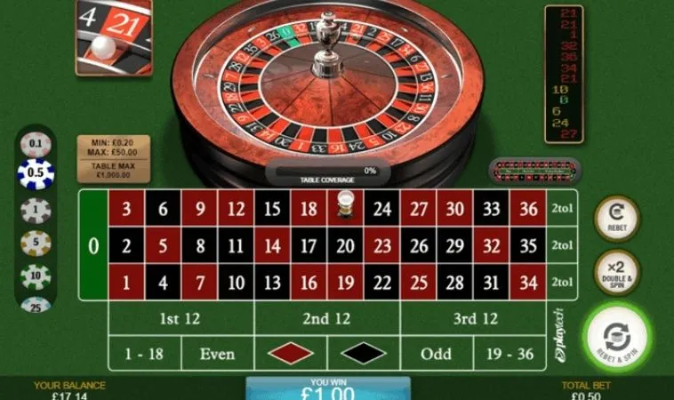 Hướng Dẫn Cách Chơi Roulette Tại Nhà Cái GA6789 Chi Tiết Nhất 2 Bàn cược Roulette Tại Nhà Cái GA6789