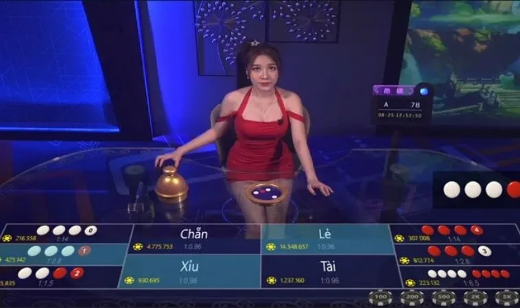 Trò Chơi Xóc Đĩa Tại GA6789: Trải Nghiệm Đỉnh Cao 2 Giao diện chơi Xóc Đĩa tại GA6789