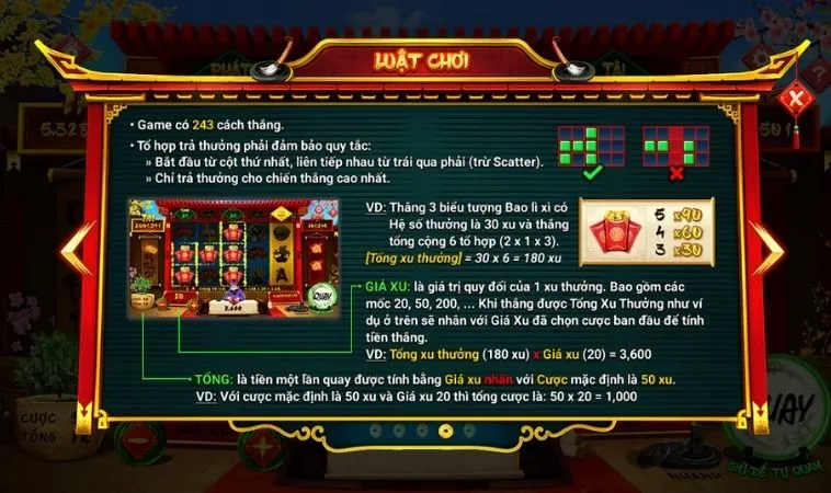 Hướng Dẫn Chơi Nổ Hũ Ông Đồ Tại GA6789 Thắng Lớn 2 Luật chơi nổ hũ Ông Đồ tại GA6789